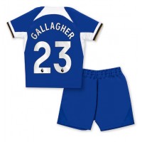 Chelsea Conor Gallagher #23 Domaci Dres za djecu 2023-24 Kratak Rukav (+ Kratke hlače)